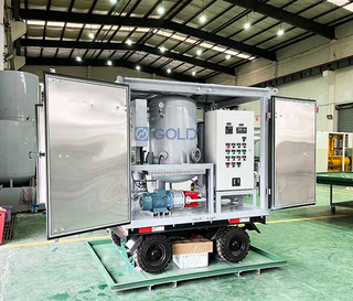 China High Vacuum Transformer Oil Filtration Machine with Trailer